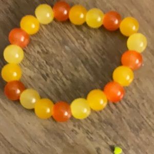 Orange and yellow bracelet